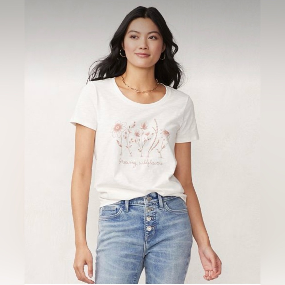 Lauren Conrad Growing Wildflowers tshirt.